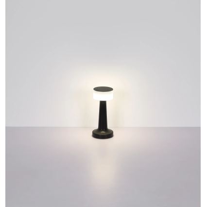Globo - LED Prigušiva stolna lampa na dodir LED/1W/3,7V 2700K/4000K/6500K 800 mAh USB crna