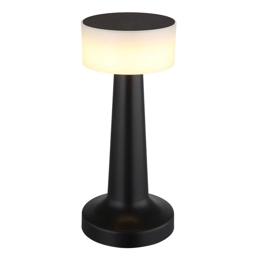 Globo - LED stolna lampa s dodirnim prigušivačem LED/1W/3,7V 2700K/4000K/6500K 800 mAh USB crna