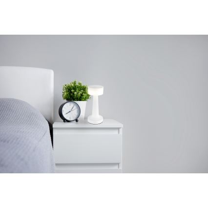 Globo - LED Prigušiva stolna lampa na dodir LED/1W/3,7V 2700K/4000K/6500K 800 mAh USB bijela