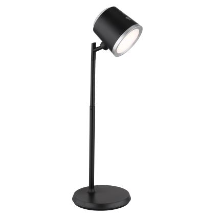 Globo - LED Prigušiva stolna lampa na dodir 4u1 LED/6W/3,7V 3000K/4000K/6500K 1500 mAh USB crna