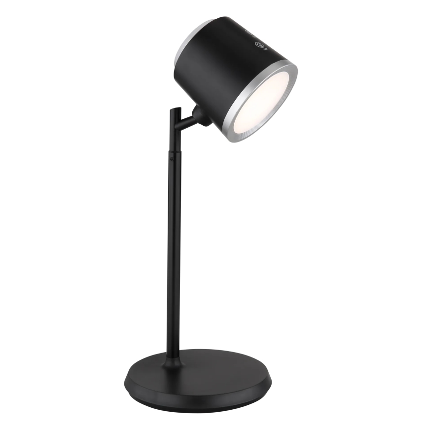 Globo - LED Prigušiva stolna lampa na dodir 4u1 LED/6W/3,7V 3000K/4000K/6500K 1500 mAh USB crna