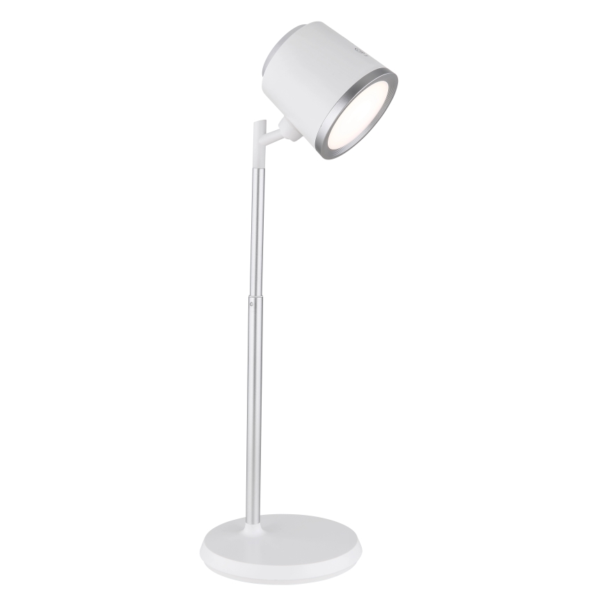 Globo - LED Prigušiva stolna lampa na dodir 4u1 LED/6W/3,7V 3000K/4000K/6500K 1500 mAh USB bijela