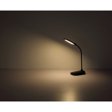 Globo - LED Prigušiva stolna lampa na dodir LED/9W/230V 3000K/4000K/6500K CRI 90 crna