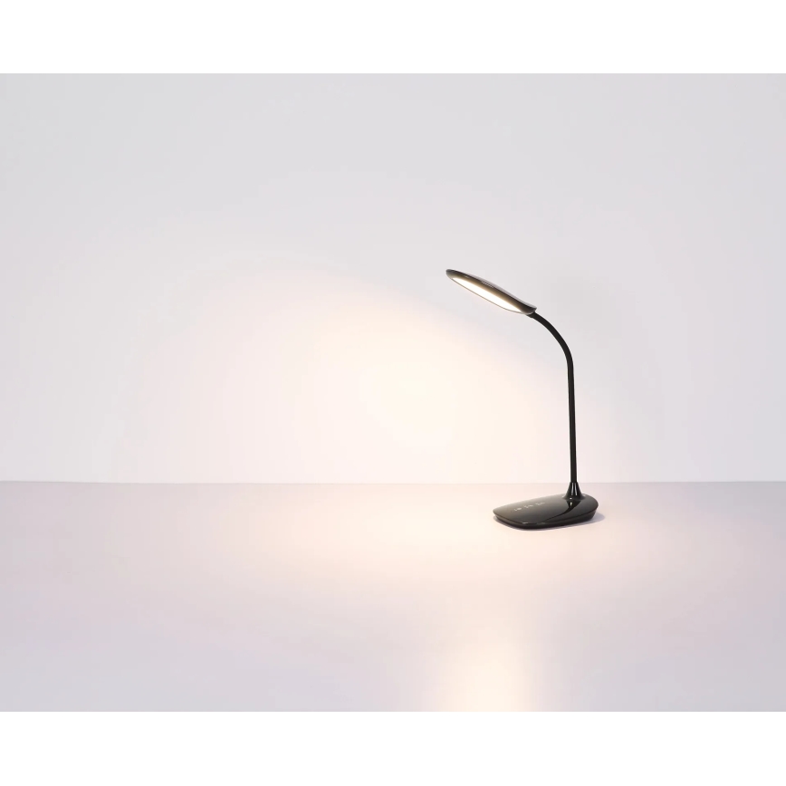 Globo - LED Prigušiva stolna lampa na dodir LED/9W/230V 3000K/4000K/6500K CRI 90 crna