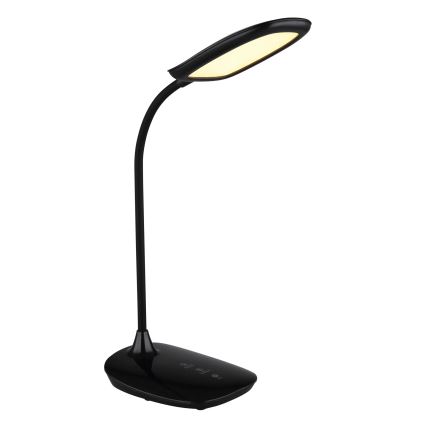 Globo - LED Prigušiva stolna lampa na dodir LED/9W/230V 3000K/4000K/6500K CRI 90 crna