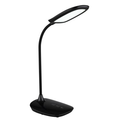 Globo - LED Prigušiva stolna lampa na dodir LED/9W/230V 3000K/4000K/6500K CRI 90 crna
