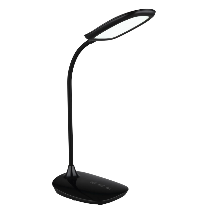 Globo - LED Prigušiva stolna lampa na dodir LED/9W/230V 3000K/4000K/6500K CRI 90 crna