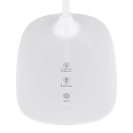 Globo - LED Prigušiva stolna lampa na dodir LED/9W/230V 3000K/4000K/6500K CRI 90 bijela