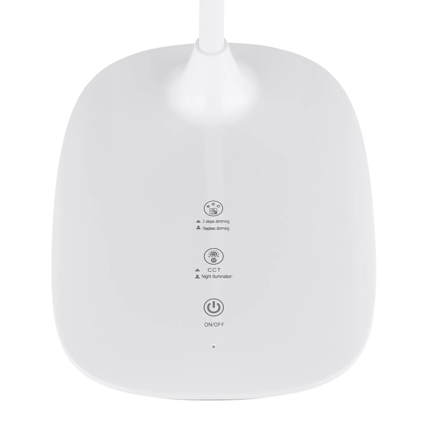 Globo - LED Prigušiva stolna lampa na dodir LED/9W/230V 3000K/4000K/6500K CRI 90 bijela