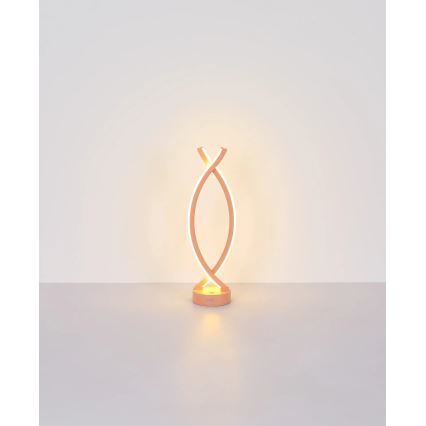 Globo - LED Prigušiva stolna lampa na dodir LED/1W/3,7V 3000K 1800 mAh USB ružičasta