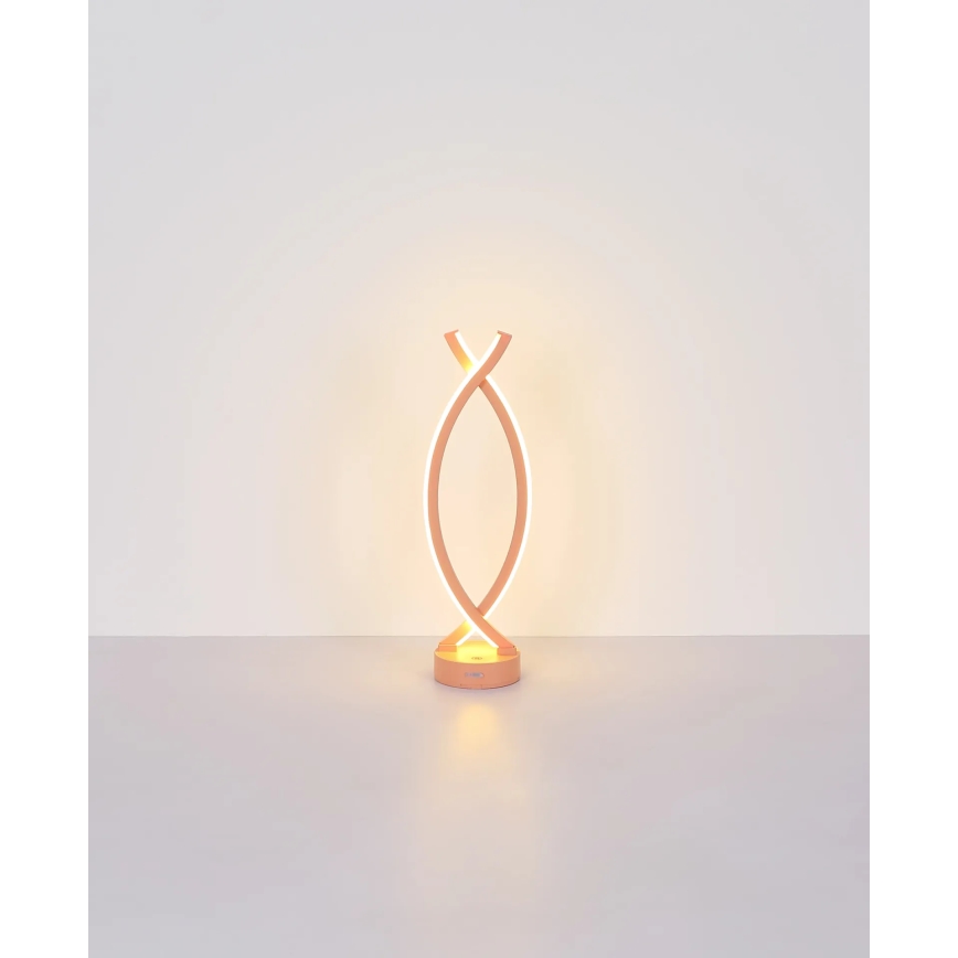 Globo - LED Prigušiva stolna lampa na dodir LED/1W/3,7V 3000K 1800 mAh USB ružičasta