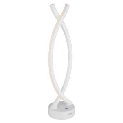 Globo - LED stolna lampa s dodirnim upravljačem, prigušivač svjetla LED/1W/3,7V 3000K 1800 mAh USB bijela