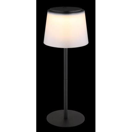 Globo - LED Prigušiva dodirna vanjska stolna lampa LED/1,8W/5V IP44 1800 mAh crna/bijela
