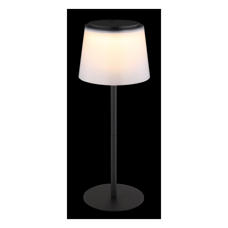 Globo - LED Prigušiva dodirna vanjska stolna lampa LED/1,8W/5V IP44 1800 mAh crna/bijela