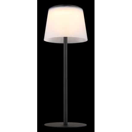 Globo - LED Prigušiva dodirna vanjska stolna lampa LED/1,8W/5V IP44 1800 mAh crna/bijela