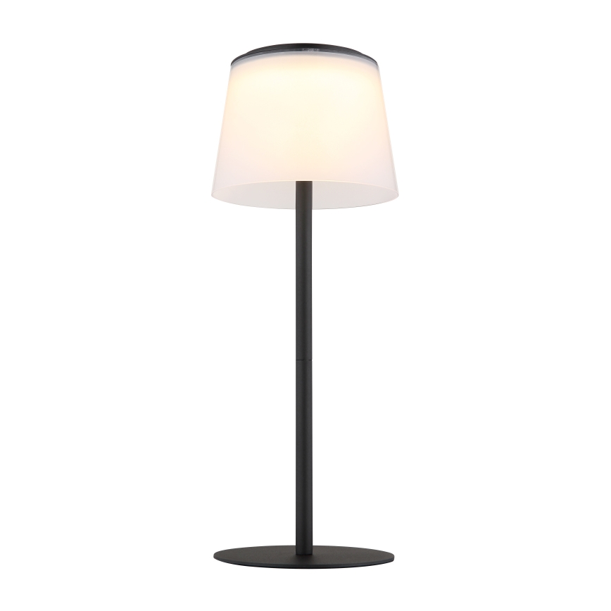 Globo - LED Prigušiva dodirna vanjska stolna lampa LED/1,8W/5V IP44 1800 mAh crna/bijela