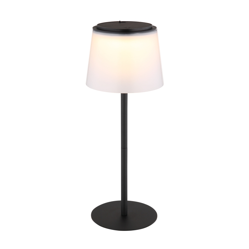 Globo - LED Prigušiva dodirna vanjska stolna lampa LED/1,8W/5V IP44 1800 mAh crna/bijela