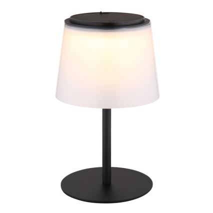 Globo - LED Prigušiva dodirna vanjska stolna lampa LED/1,8W/5V IP44 1800 mAh crna/bijela