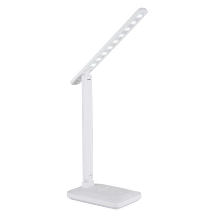 Globo - LED stolna lampa na dodir s mogućnošću prigušivanja, punjiva LED/3W/5V 2800/4000/6500K 1800 mAh bijela