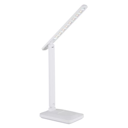 Globo - LED stolna lampa na dodir s mogućnošću prigušivanja, punjiva LED/3W/5V 2800/4000/6500K 1800 mAh bijela