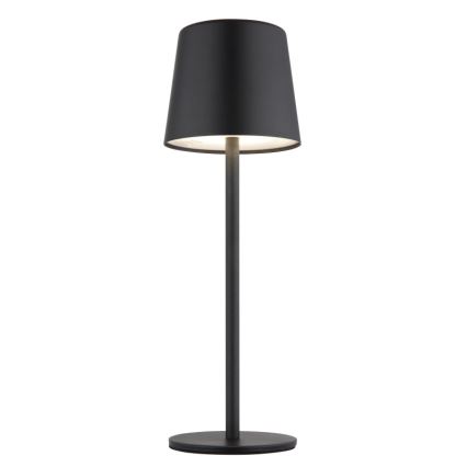 Globo - LED vanjska stolna lampa s dodirnim upravljanjem, prigušiva, LED/2W/5V, 3000/4000/6000K, 2200 mAh, IP44, crna