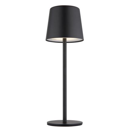 Globo - LED vanjska stolna lampa s dodirnim upravljanjem, prigušiva, LED/2W/5V, 3000/4000/6000K, 2200 mAh, IP44, crna