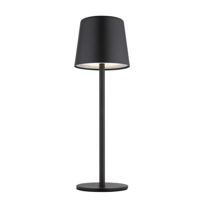 Globo - LED vanjska stolna lampa s dodirnim upravljanjem, prigušiva, LED/2W/5V, 3000/4000/6000K, 2200 mAh, IP44, crna