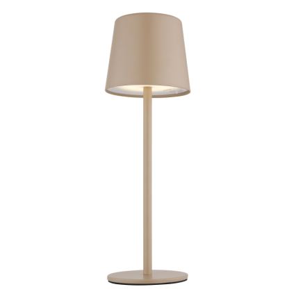 Globo - LED vanjska stolna lampa s dodirnim upravljanjem, prigušiva, LED/2W/5V, 3000/4000/6000K, 2200 mAh, IP44, krem boja