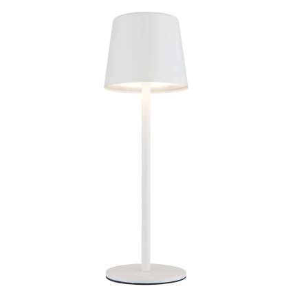 Globo - LED vanjska stolna lampa s dodirnim upravljanjem, prigušiva, LED/2W/5V, 3000/4000/6000K, 2200 mAh, IP44, bijela