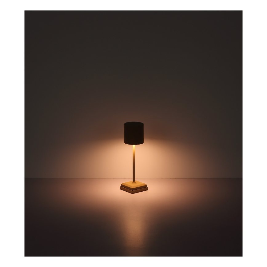 Globo - LED dodirna prigušivačka punjiva stolna lampa LED/1,5W/5V 2200 mAh bež