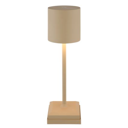 Globo - LED dodirna prigušivačka punjiva stolna lampa LED/1,5W/5V 2200 mAh bež