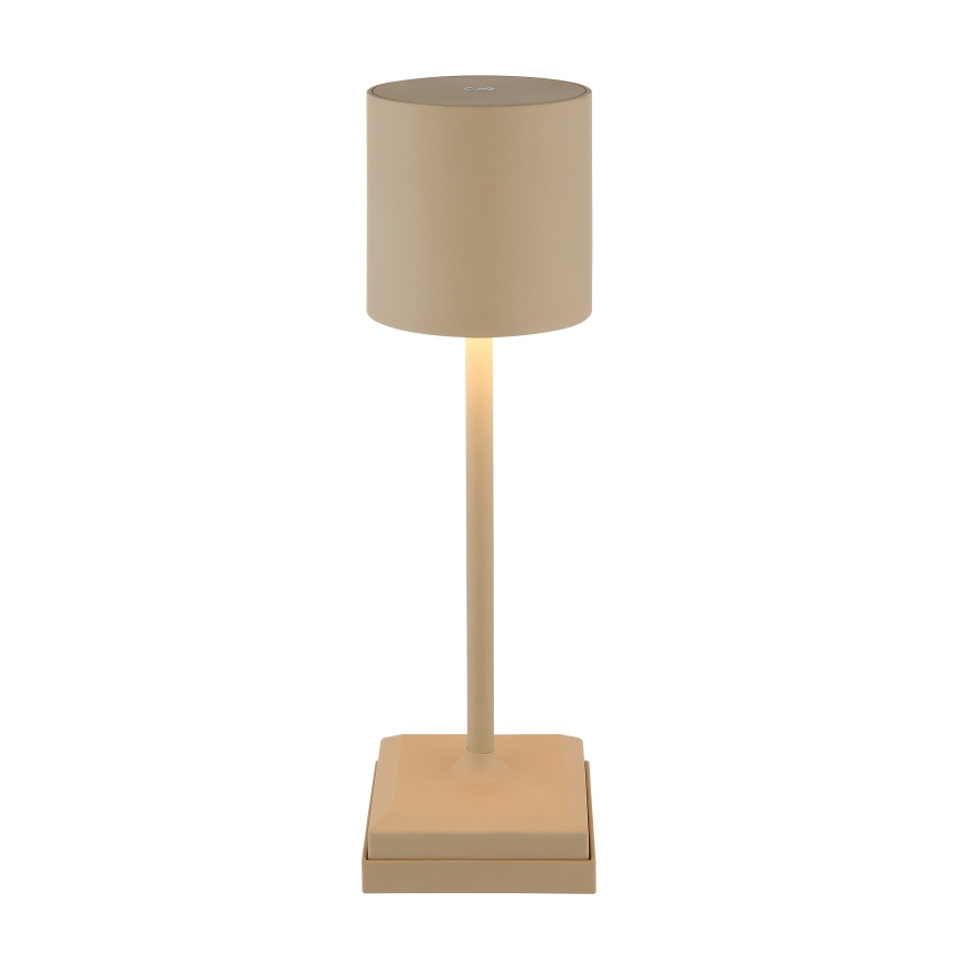 Globo - LED dodirna prigušivačka punjiva stolna lampa LED/1,5W/5V 2200 mAh bež