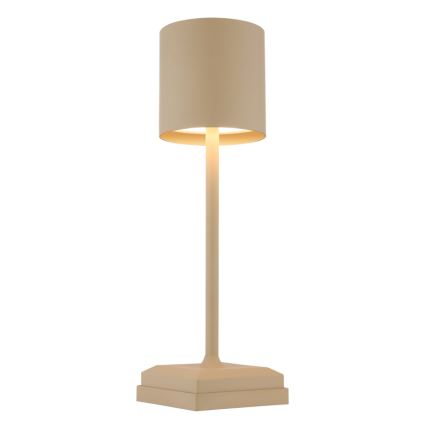 Globo - LED dodirna prigušivačka punjiva stolna lampa LED/1,5W/5V 2200 mAh bež