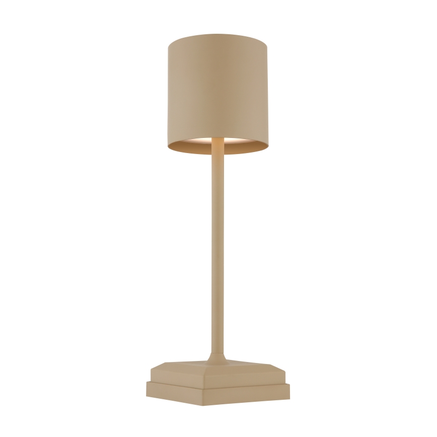 Globo - LED dodirna prigušivačka punjiva stolna lampa LED/1,5W/5V 2200 mAh bež