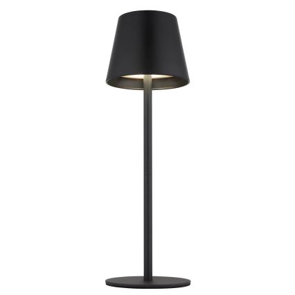 Globo - LED punjiva vanjska stolna lampa 3v1, prigušiva s dodirnim upravljanjem, LED/3W/5V 3000/4000/5000K IP54 1800 mAh crna