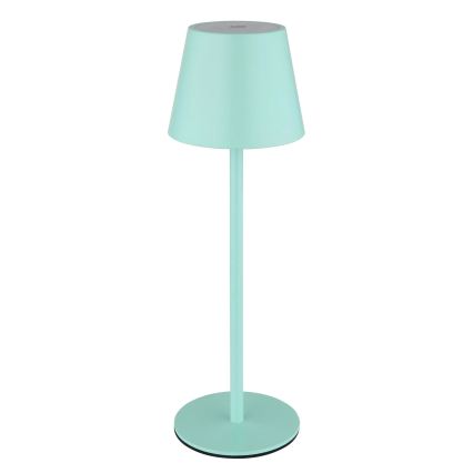 Globo - LED stolna lampa na dodir, punjiva, s mogućnošću prigušivanja, vanjska 3u1 LED/3W/5V 3000/4000/5000K IP54 1800 mAh mentolno-zelena