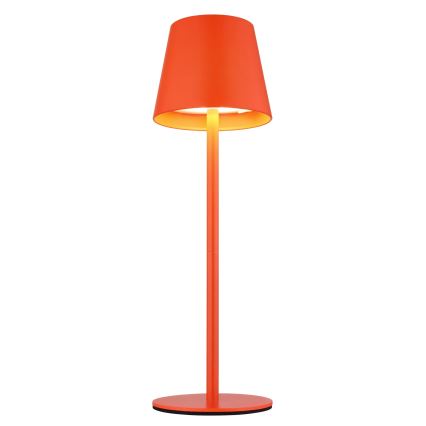 Globo - LED stolna lampa za vanjsku upotrebu, dodirno prigušivanje, punjiva, 3 u 1 LED/3W/5V 3000/4000/5000K IP54 1800 mAh crvena