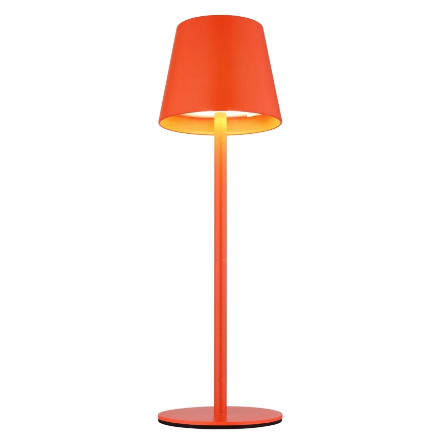Globo - LED stolna lampa za vanjsku upotrebu, dodirno prigušivanje, punjiva, 3 u 1 LED/3W/5V 3000/4000/5000K IP54 1800 mAh crvena
