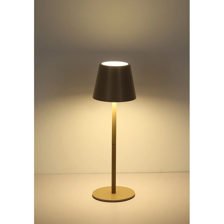 Globo - LED vanjska stolna lampa s dodirnim prigušivanjem, punjiva LED/3W/5V 3000/4000/5000K IP54 1800 mAh