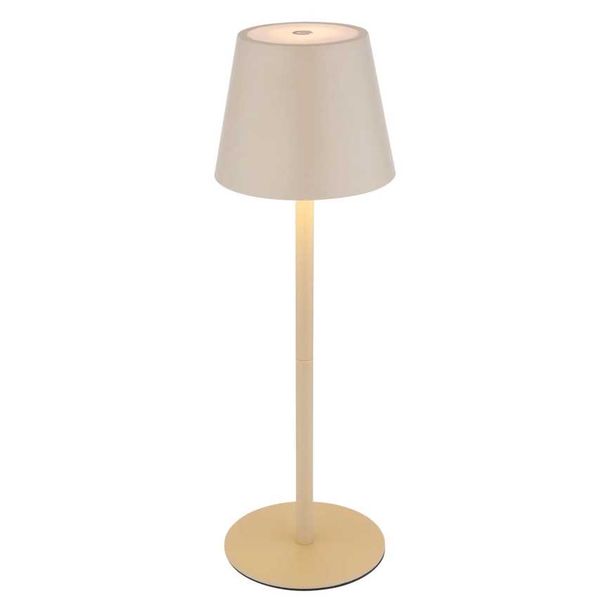 Globo - LED vanjska stolna lampa s dodirnim prigušivanjem, punjiva LED/3W/5V 3000/4000/5000K IP54 1800 mAh