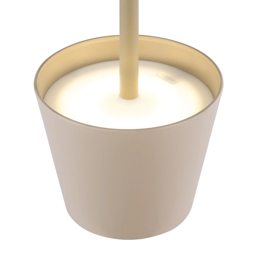 Globo - LED prigušiva dodirna punjiva vanjska stolna stolna lampa 3 u 1 LED/3W/5V 3000/4000/5000K IP54 1800 mAh