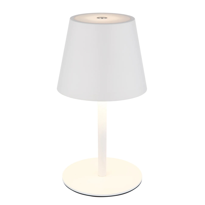 Globo - LED s mogućnošću prigušivanja, dodirna, punjiva vanjska stolna lampa 3-u-1 LED/3W/5V 3000/4000/5000K IP54 1800 mAh bijela