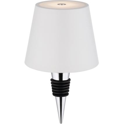 Globo - LED s mogućnošću prigušivanja, dodirna, punjiva vanjska stolna lampa 3-u-1 LED/3W/5V 3000/4000/5000K IP54 1800 mAh bijela