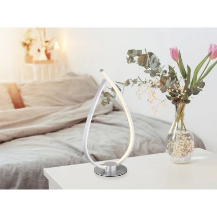 Globo - LED stolna svjetiljka LED/6W/230V srebrna
