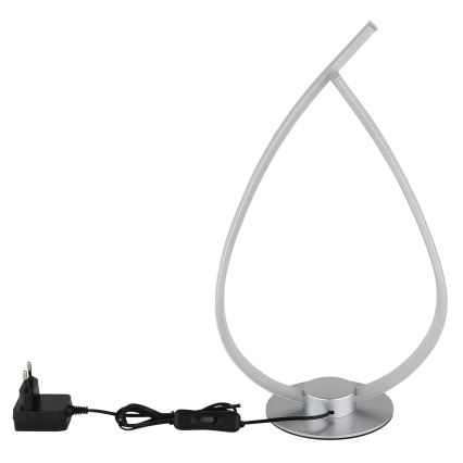 Globo - LED stolna svjetiljka LED/6W/230V srebrna