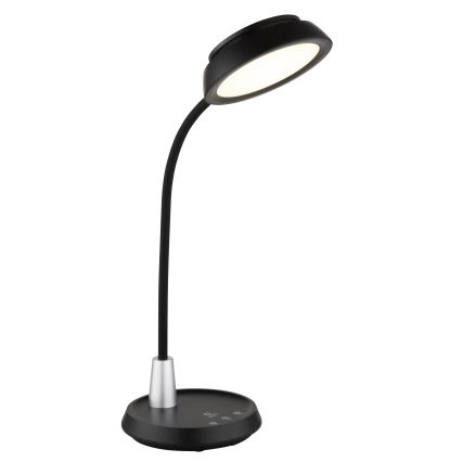 Globo - LED stolna lampa s dodirom i prigušivanjem LED/12W/230V 3000/4000/6500K crna