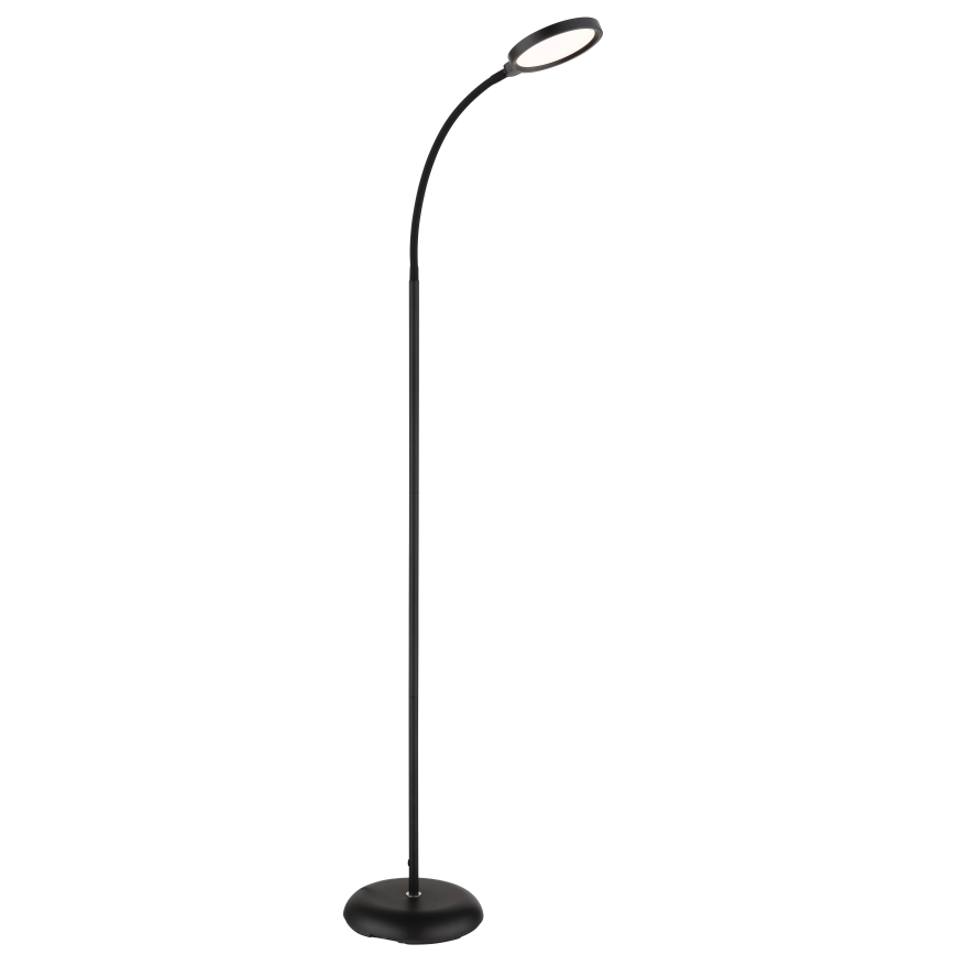 Globo - LED podna lampa s dodirnim upravljanjem i mogućnošću prigušivanja LED/8W/230V 2700K/4000K/6500K crna