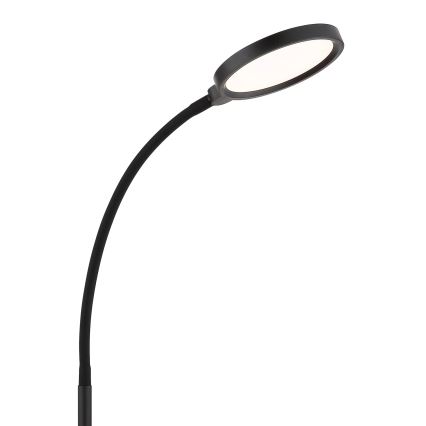 Globo - LED podna lampa s dodirnim upravljanjem i mogućnošću prigušivanja LED/8W/230V 2700K/4000K/6500K crna