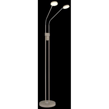 Globo - LED podna lampa s prigušivanjem 2xLED/6,5W/230V 2700/3350/4000K bež