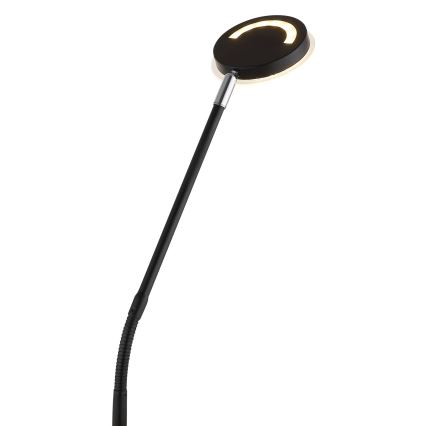 Globo - LED podna lampa na dodir s prigušivanjem LED/6,5W/230V 2700/3350/4000K crna